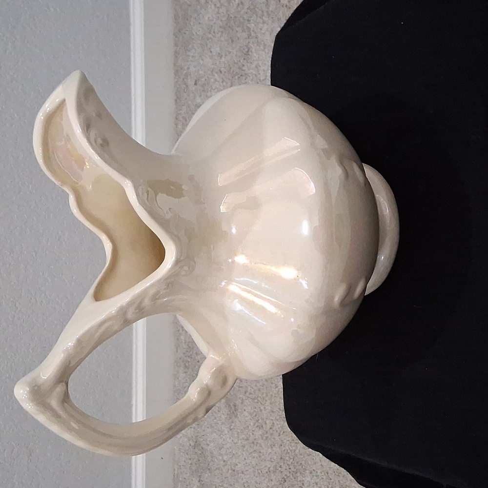 Black and White Ceramic Art Piece